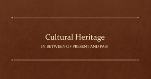 5. Cultural Heritage in between of present and past (I)