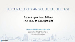 6. An example from Bilbao. The TXIO ta TXIO project